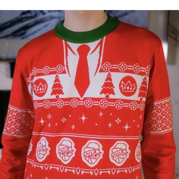 Ugly Christmas Sweater Revolt Ranboo themed Mens medium runs small - Picture 6 of 6